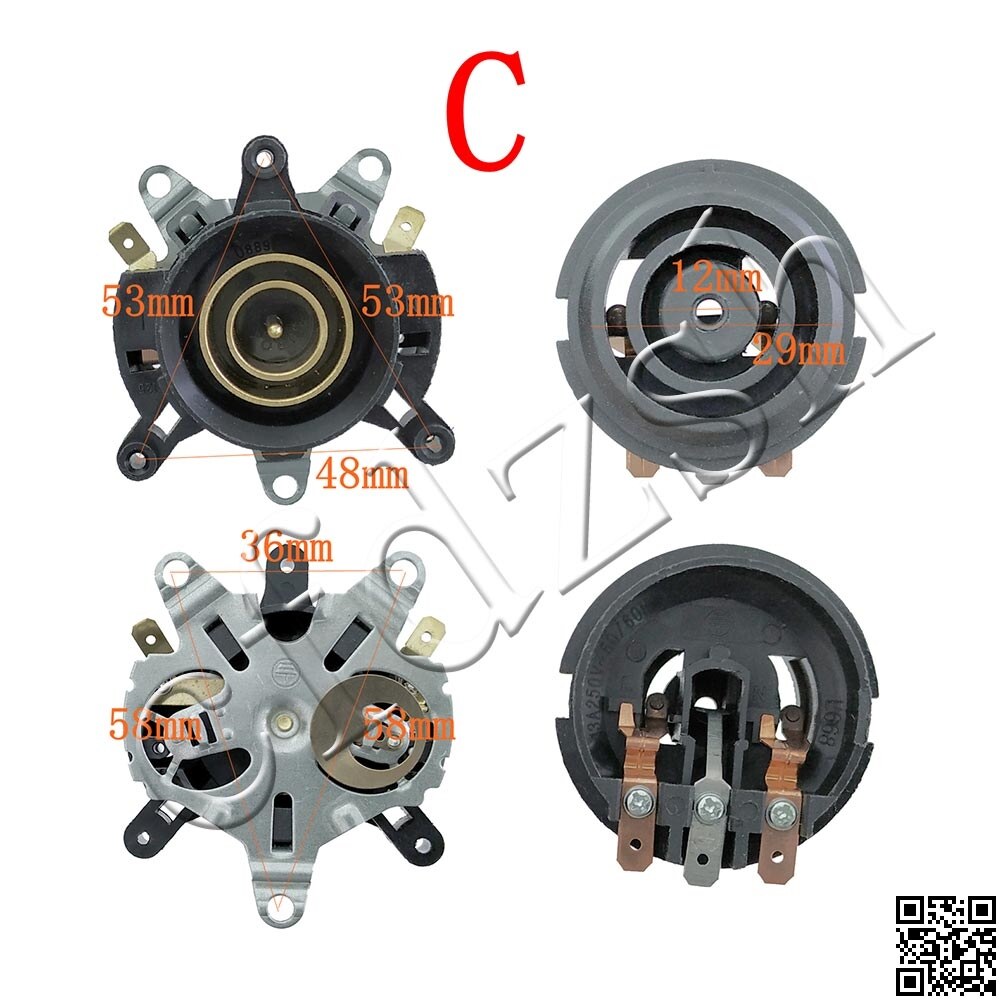 Electric kettle upper and lower coupler socket Electric kettle base