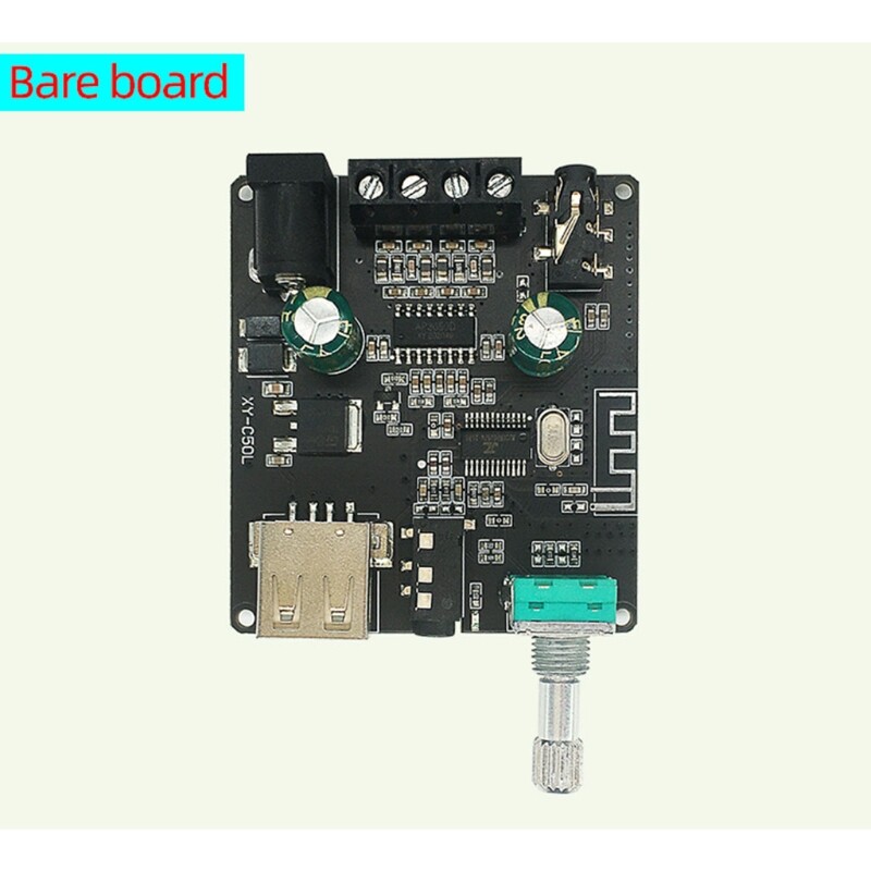 Home Passive Amplifier Speakers Bluetooth-compatible Board Module Amplifier 3.5mm AUX + Bluetooth-compatible 5.0 Amp