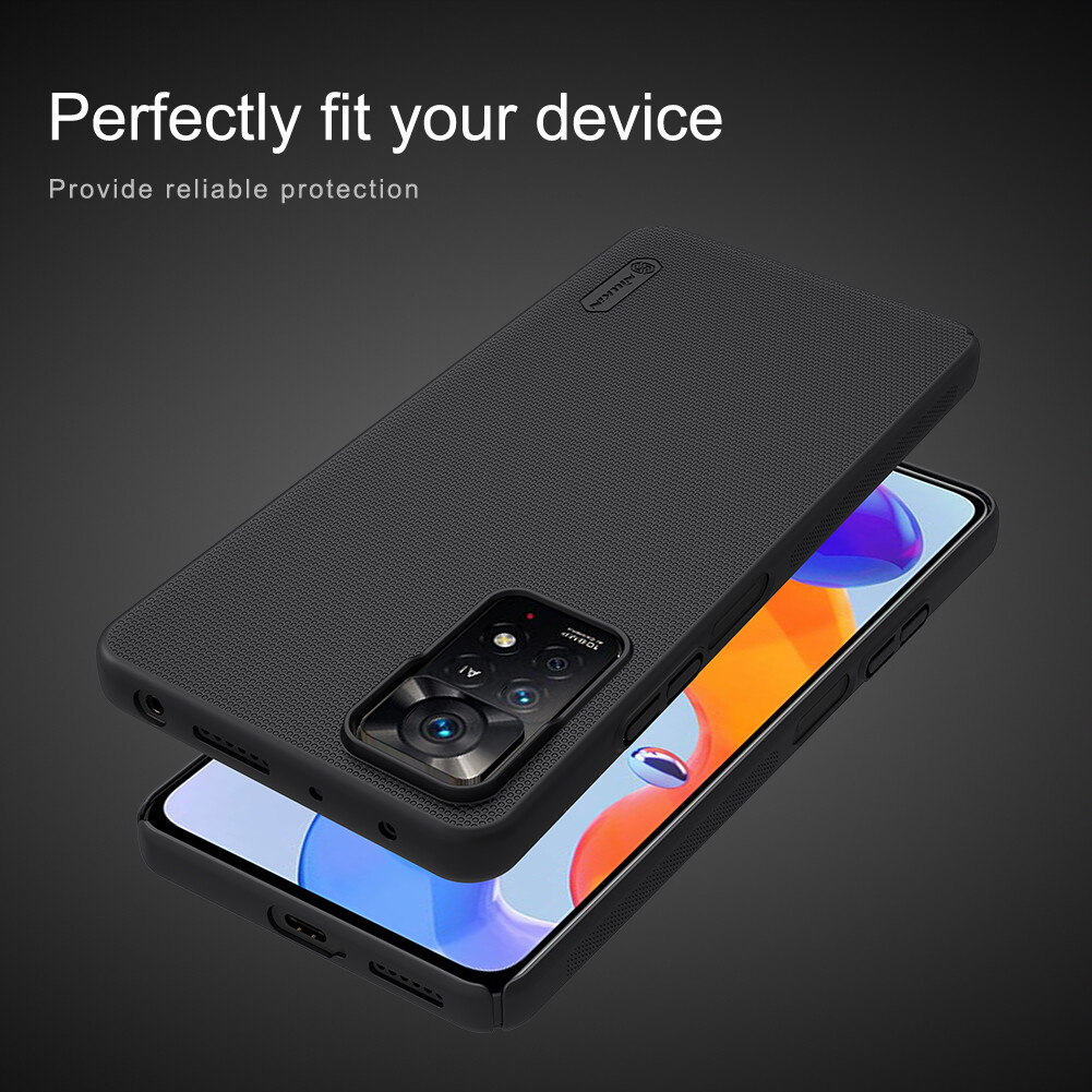 Nillkin Hard PC Case for Xiaomi Redmi Note 12 Pro 4G Note 11 Pro Note 11 Pro 5G Note 11E Pro 5G Phone Cases Luxury Frosted PC Hard Protection Back Cover