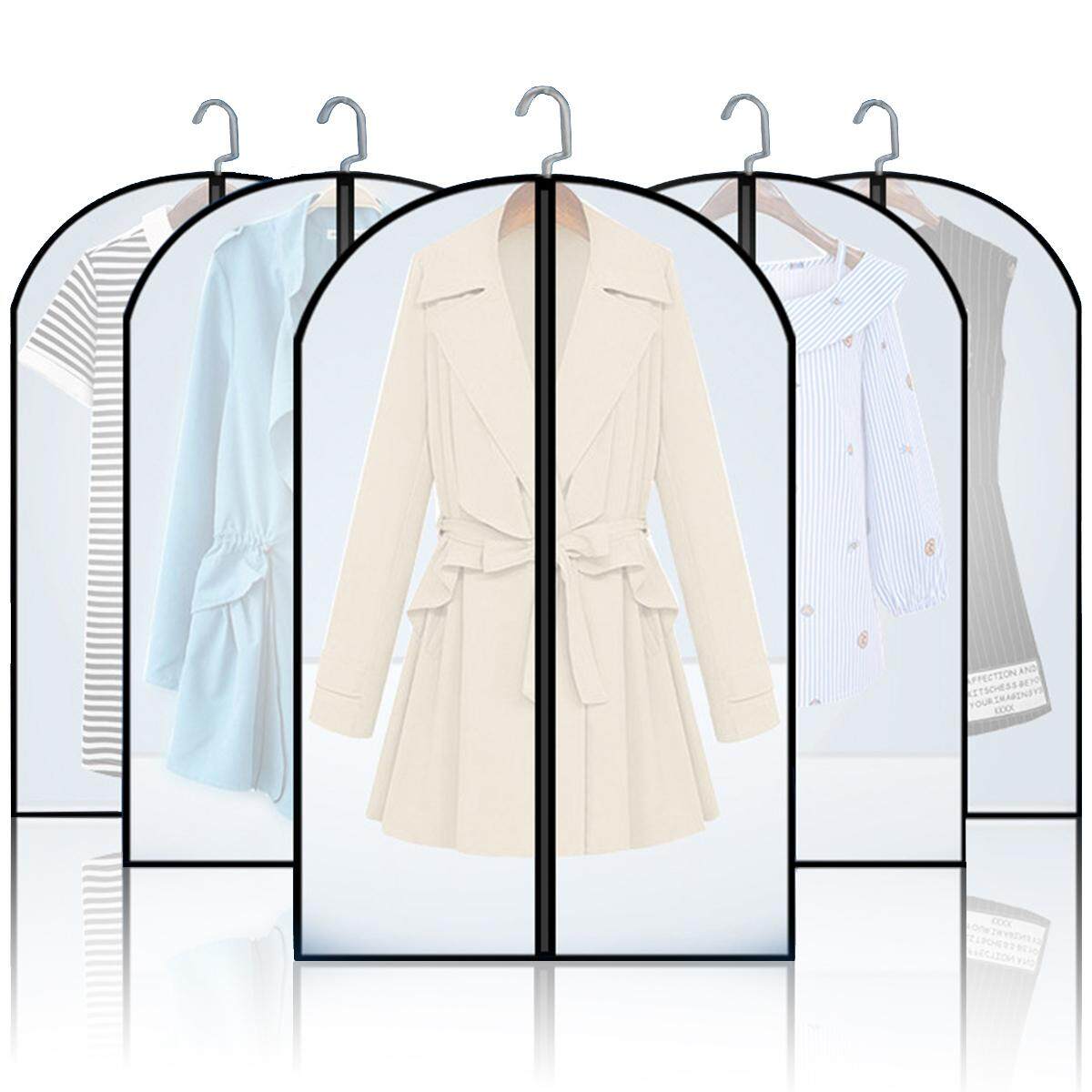 Clothing Dress Garment Suit Coat Dust Cover Protector Clear Wardrobe Storage Bag