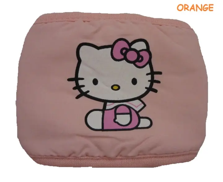 Korean Style Cute Cute Hello Kitty Face Mask For Children Lazada