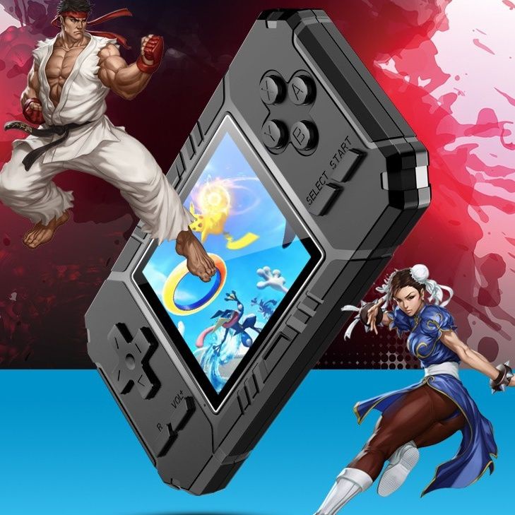 🔥FREE Shipping+COD🔥 New Product S8 Handheld Game Console Old-fashioned Nostalgic 520 Digital Game Console Mini Arcade Children's Double Battle