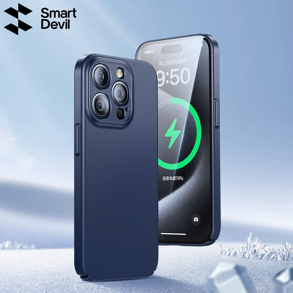 SmartDevil Magsafe Matte Phone Case for iPhone 15 Pro Max iPhone 15 Pro Case iPhone 15 Case iPhone 15 Plus Case All-inclusive Simple Shockproof Protect Shell