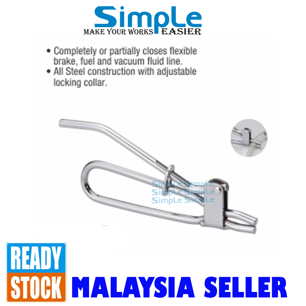 Fluid Hose Clamp Brake Hose Clamp Jepit Pipe Plier Lazada
