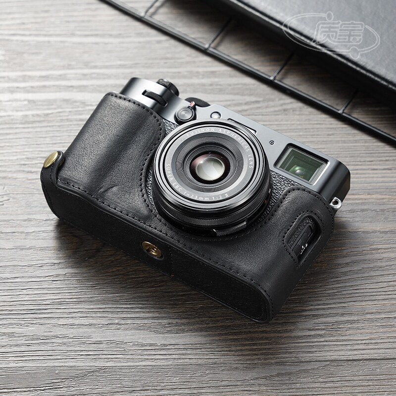 Exquisite Promotion ♗ Fuji x100f camera bag leather case X100V X100S