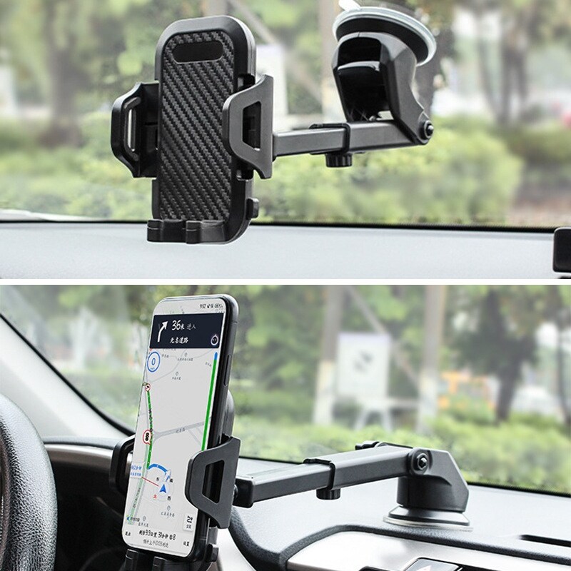 【A NEW】 Car Phone Holder Mobile Handsfree for Dashboard Windshield Vents
