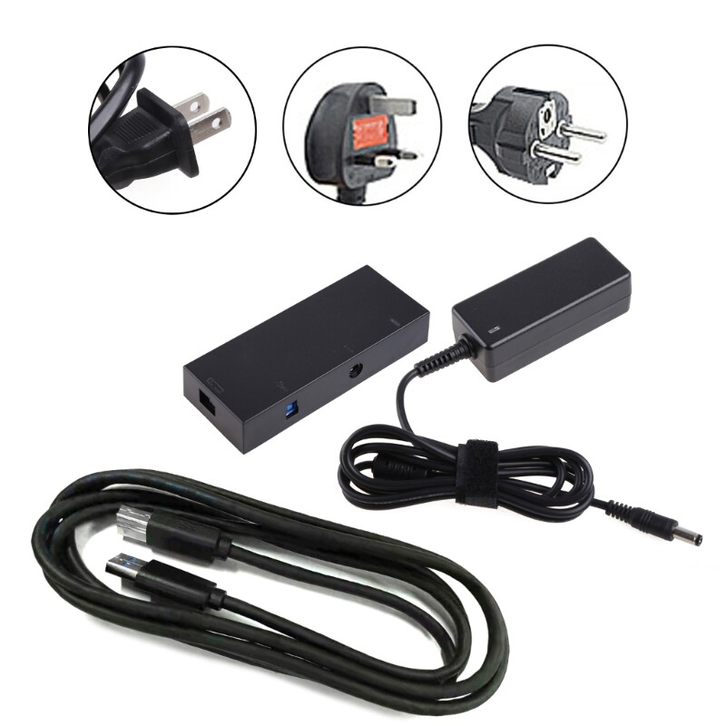 USB 3.0 Adapter for XBOX One S/X Kinect Adapter New Power Supply Kinect 2.0 Sensor For Windows 8//8.1/10 EUR/USA/UK Plug