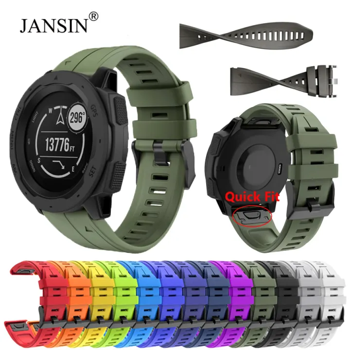 garmin quickfit 26 silicone watch band