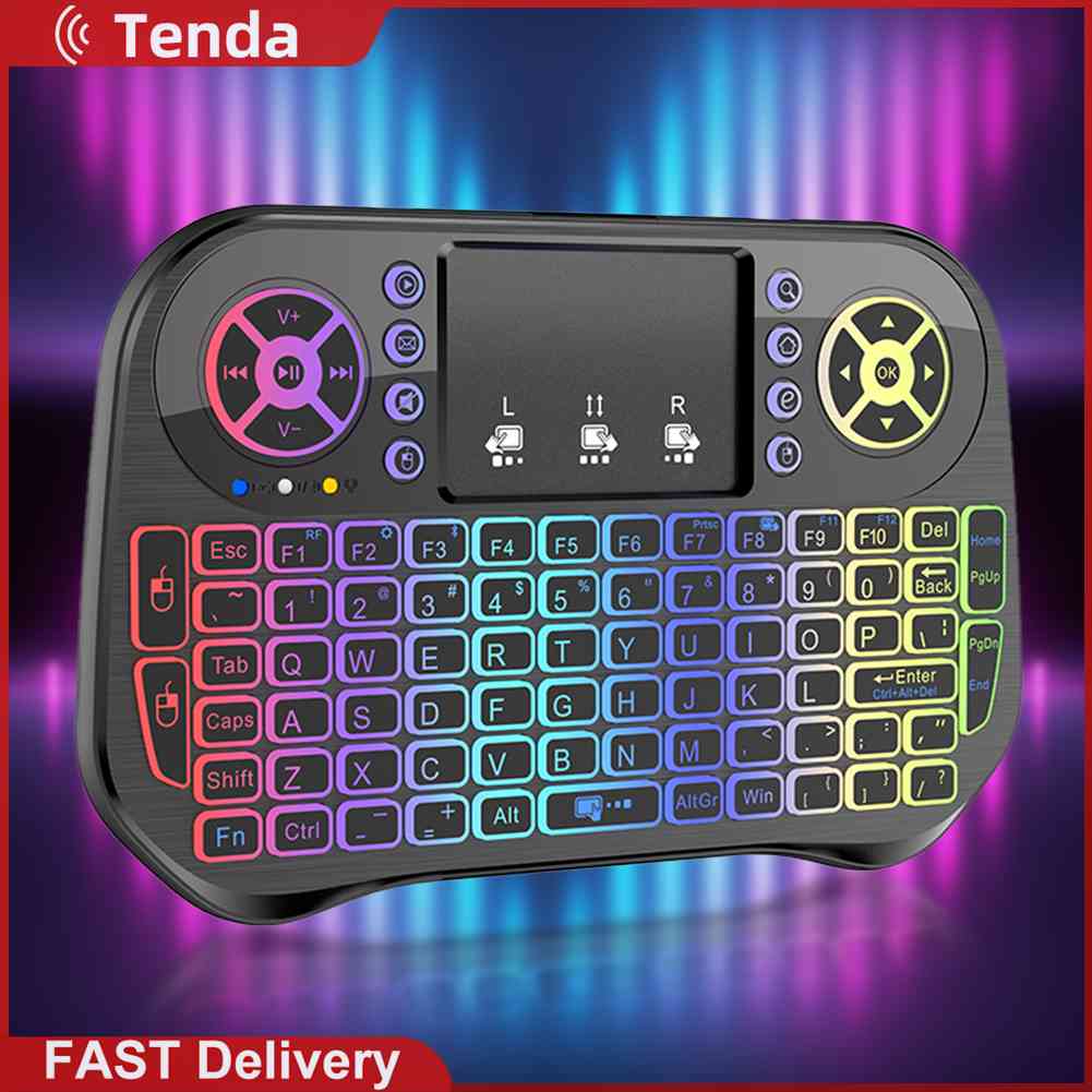 I10 air mouse keyboard bluetooth-compatible keyboard for android/windows/mac os