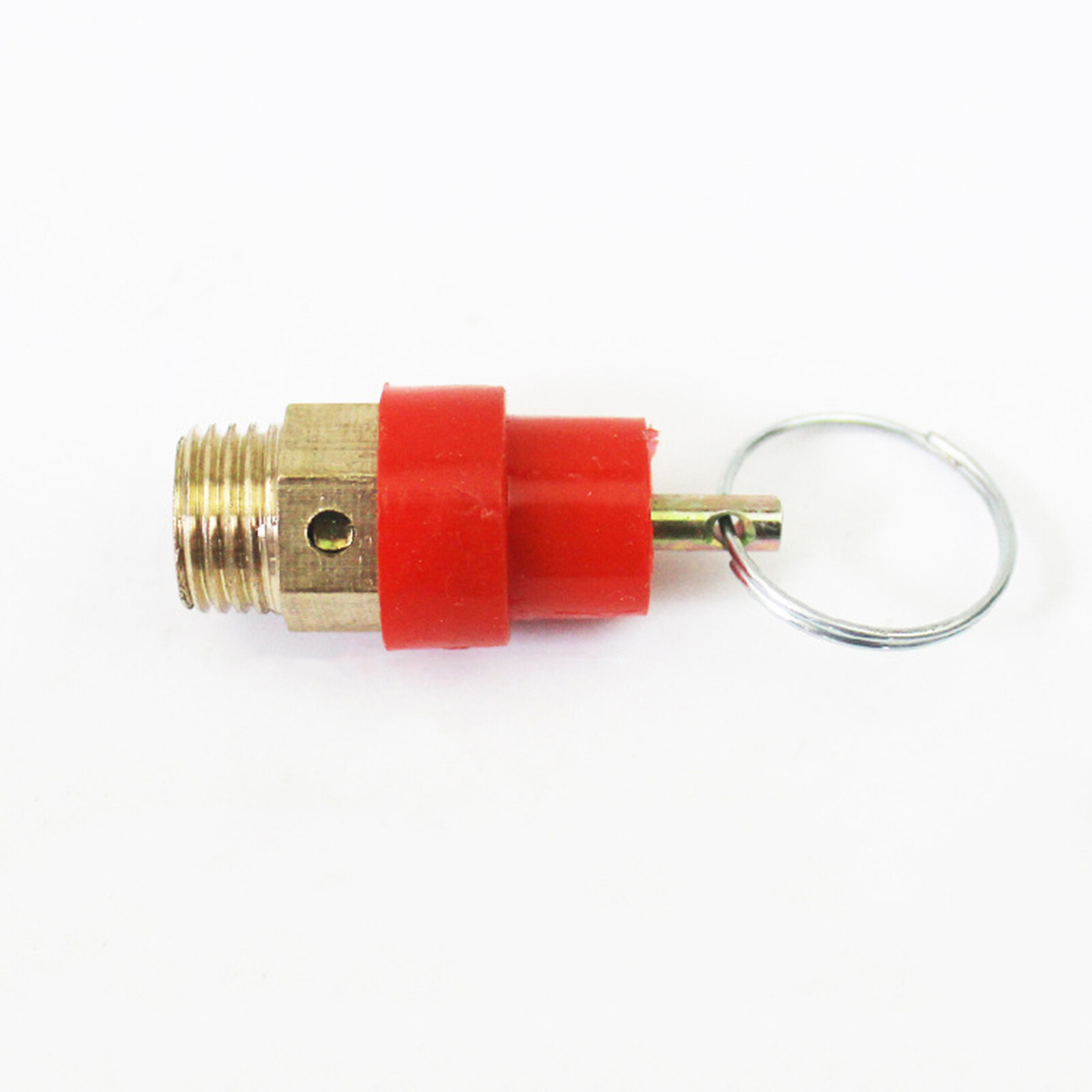 EMachinery Air Compressor Safety Valve Male Thread Pull Ring Air Compressor Pressure Relief Valve Factory Supply Exhaust Valve Male