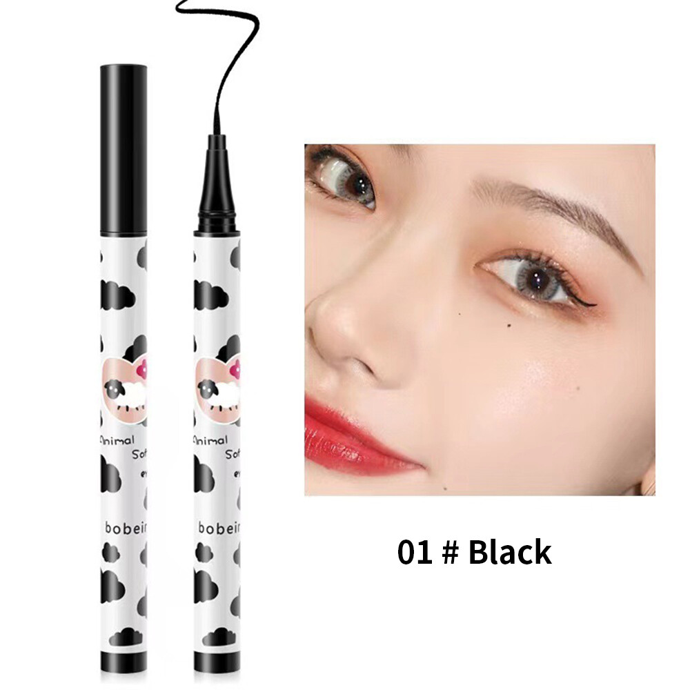 Eyeliner Liquid Pen Waterproof Long Lasting Quick Drying Smooth Makeup Eyeliner Stamp Eye Pencil