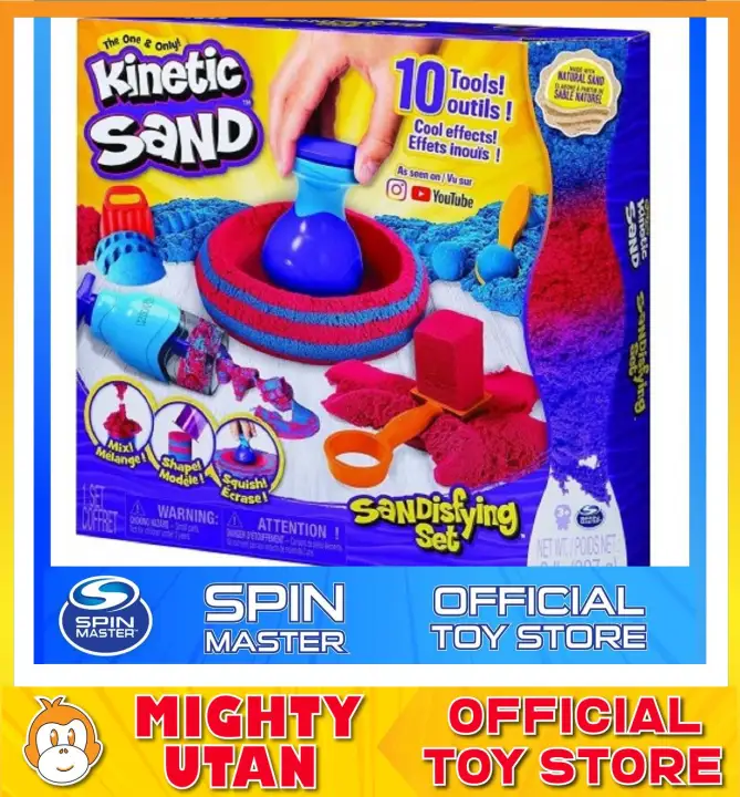 kinetic sand sandisfying set