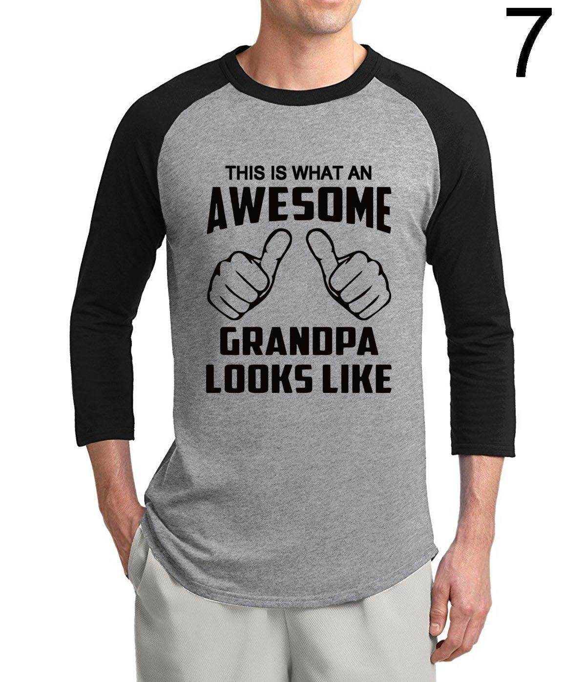 Dochpi Ini Adalah Mengagumkan Kakek Tampak Seperti Hip Hop T Shirt 2019 Baru Musim Panas Tiga Kuartal Lengan Raglan Pria T Shirt 100% Katun