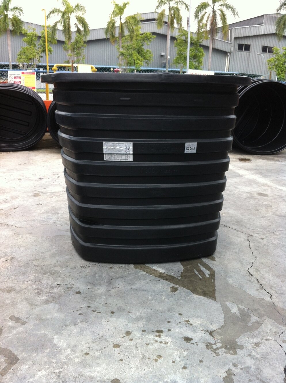Water Tank PolyTank Hercules N200/250 (250 Gallons) PE Tank, Liquid Chemical Tank, Liquid