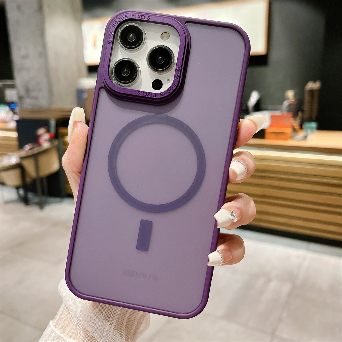 Luxe skin magsafe phone case for iphone 14 13 12 11 pro max 12 13 pro 14 plus hard pc+tpu shockproof phone case for iphone 14 pro max