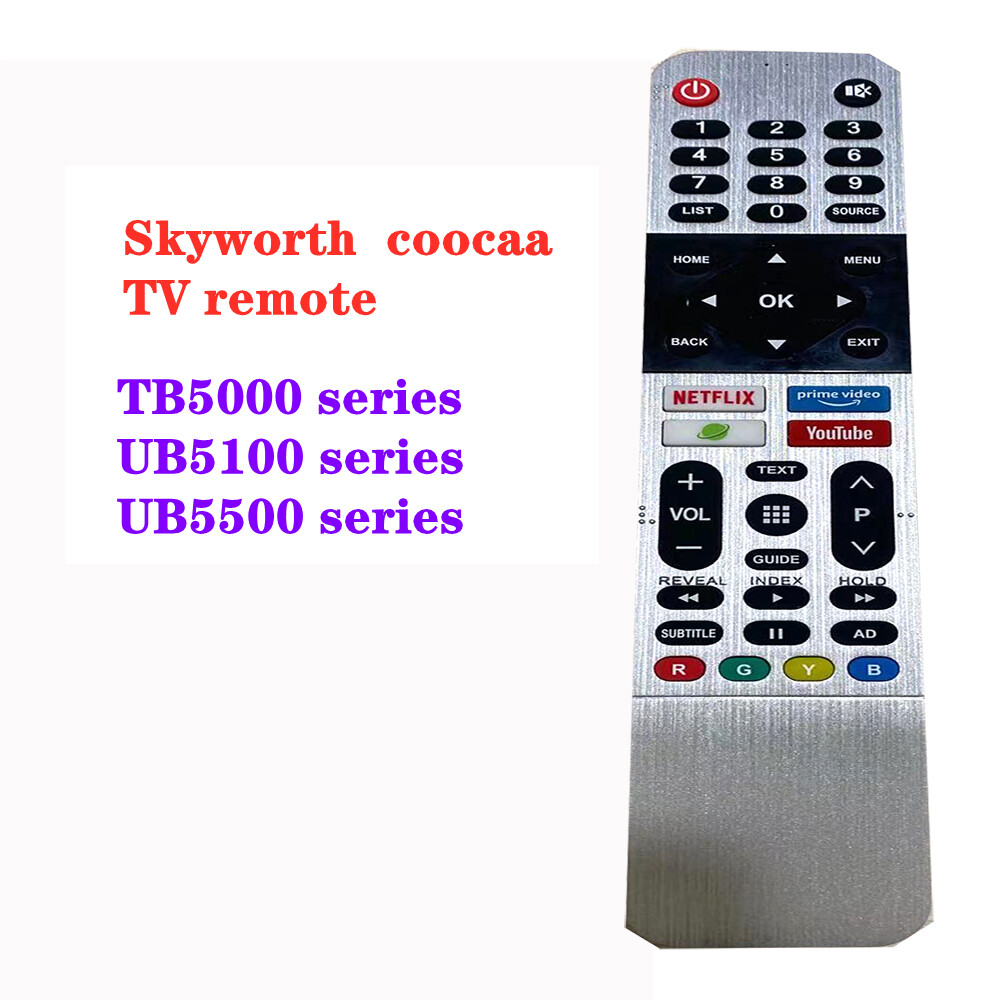 coocaa  Skyworth Smart TV remote control (Original) TB5000, UB5100, UB5500 SUC7500, UB7500, E6 and G2  series model