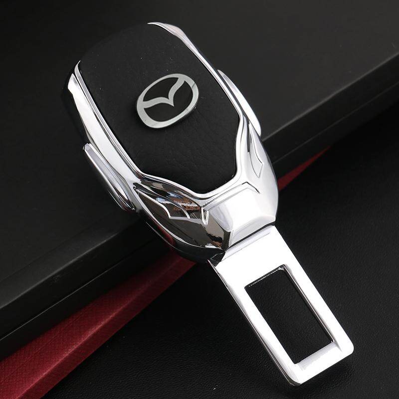 1Pcs Car Safety Seat Belt Buckle Clip Extender Metal Hard Plug Alarm Stopper Adjustable
