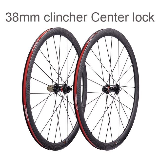 carbon tubular cyclocross disc wheels