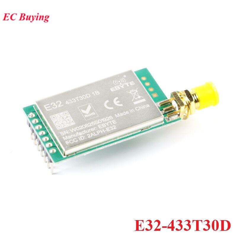 E32-433T20DC E32-433T30D SX1278 LoRa RF Wireless Module 433MHZ UART ...