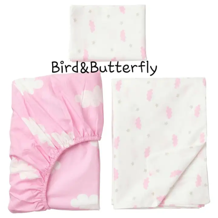 ikea baby bed linen