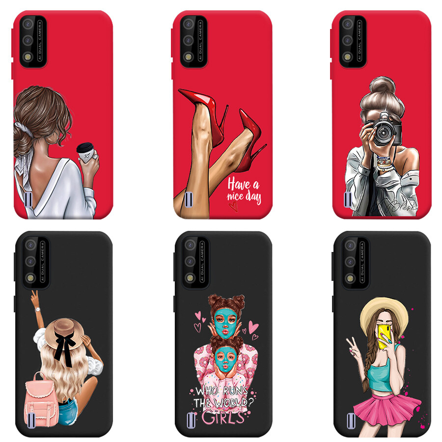 ITEL A37 A26 Phone Case Soft Silicone Super Mom Baby Fashion Girls Back Cover For ITEL A37 A26 Case