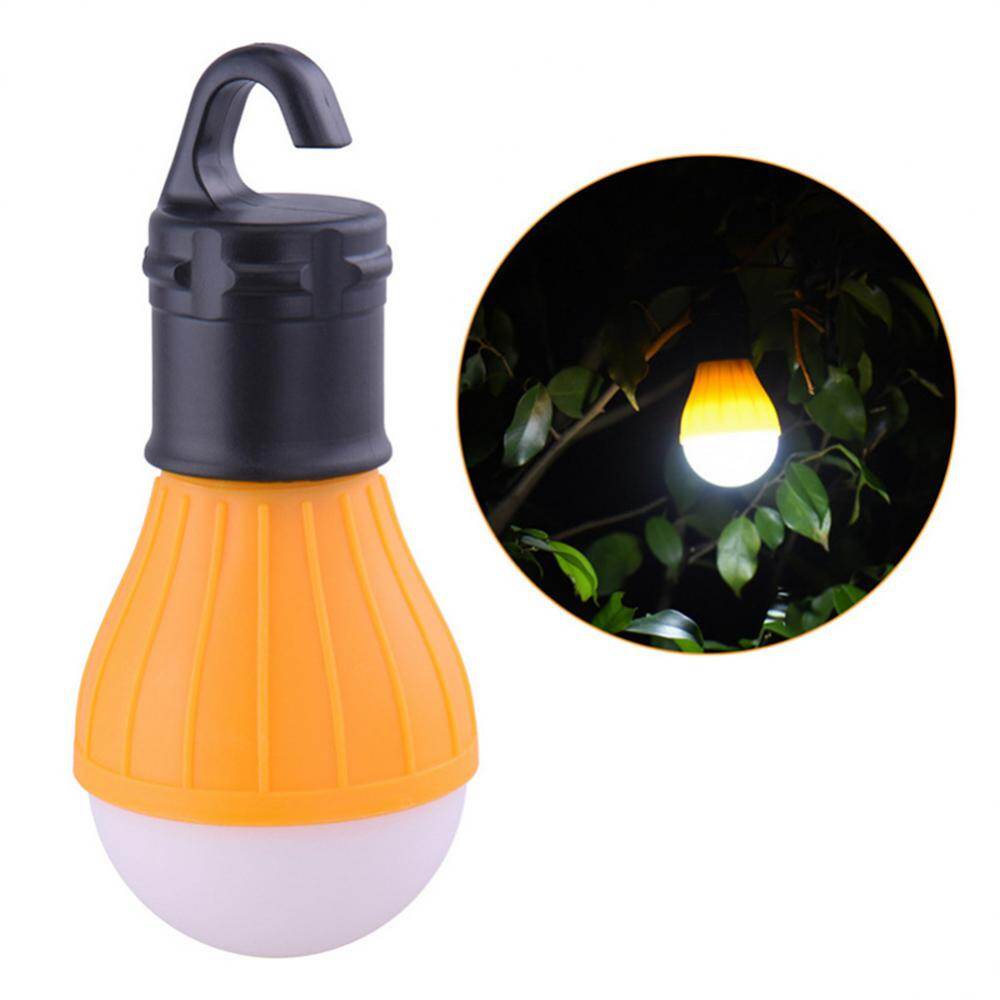 LED Bulb Mini Portable Lighting Lantern Tent Light Emergency Lamp Waterproof Hanging Hook Flashlight Camp Light Outdoor Lighting