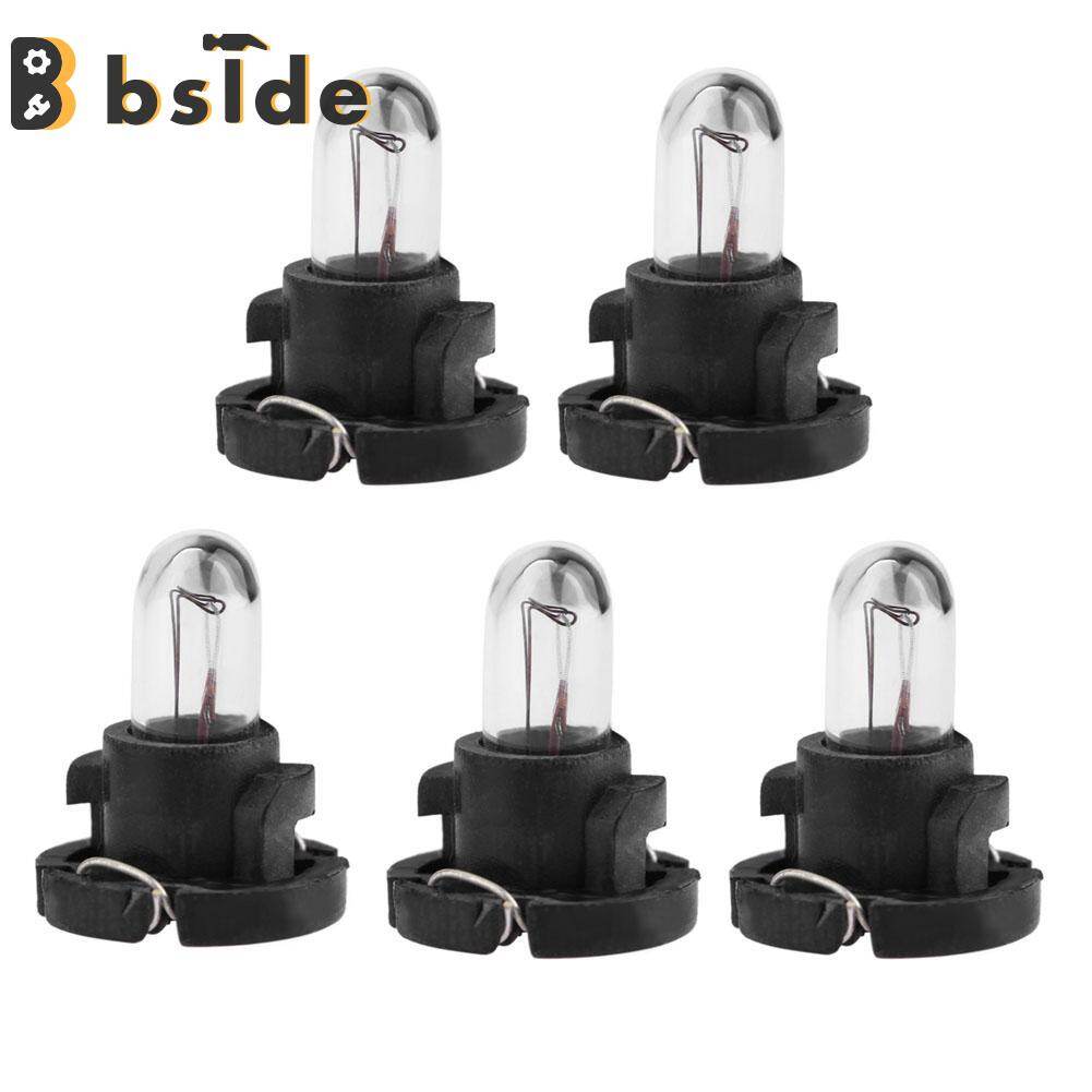 5pcs T4 12V Car Auto Interior Instrument Light Bulbs Dashboard Lamps