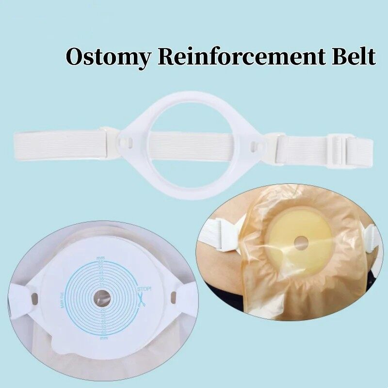 Adjustable stoma belt colostomy bag fixed stoma bag reinforced belt ...