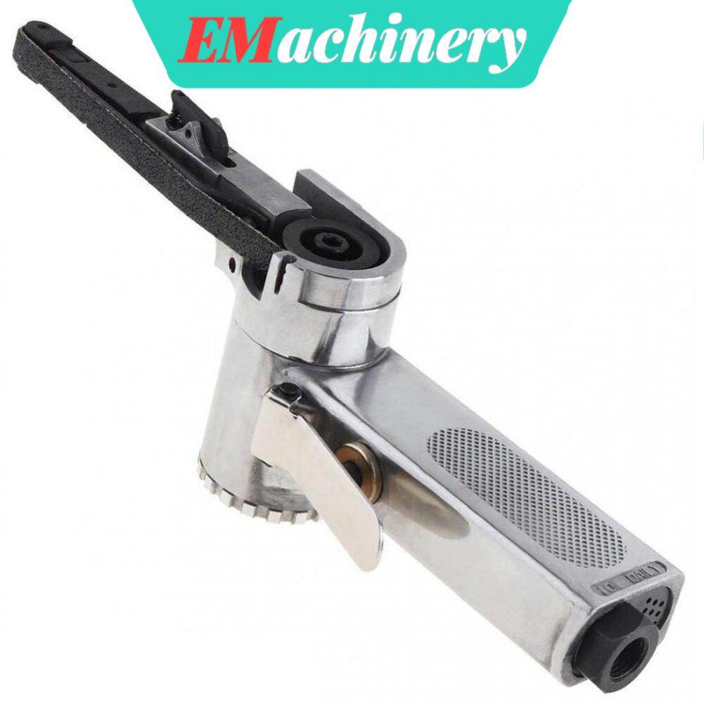 EMachinery 10/20mm Width Mini Air Belt Sander Sanding Tool Angle Grinders Polishing Machine
