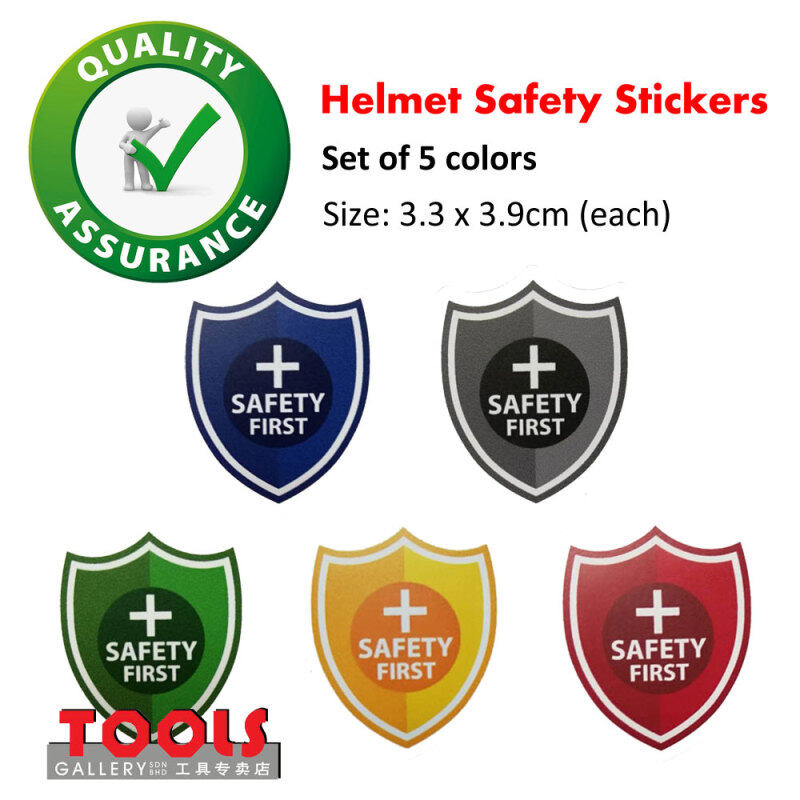 Helmet Safety Stickers/Label/Safety First Stickers/Head Protection