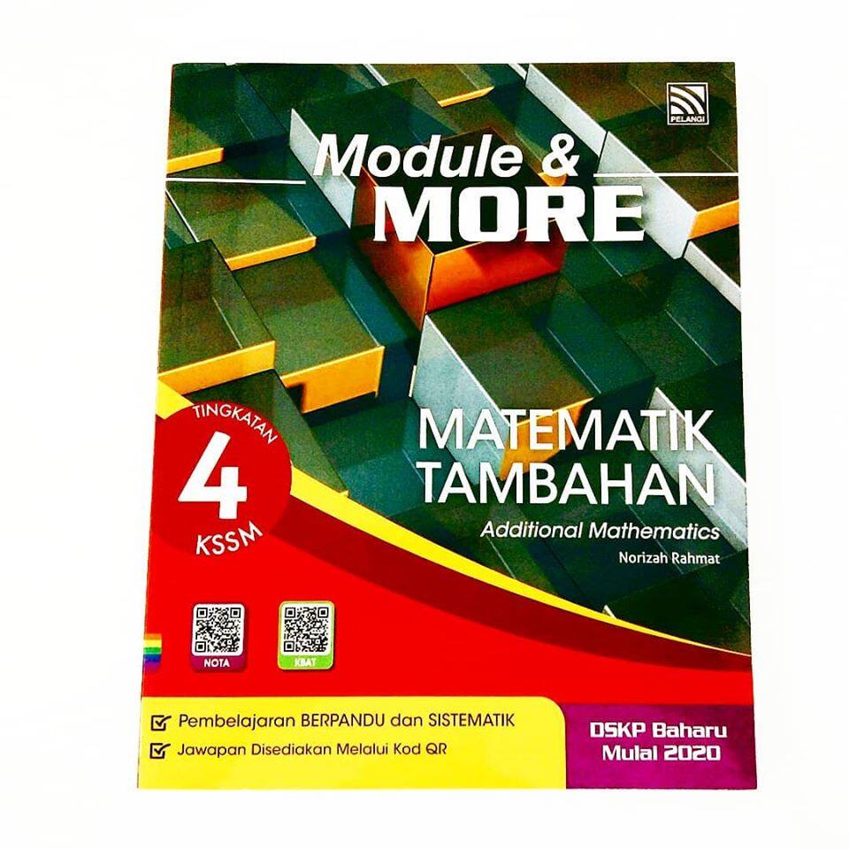 Module & More Tingkatan 4 Matematik Tambahan (Dwibahasa 