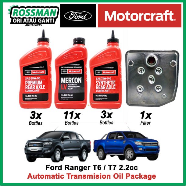 Original Ford Ranger T6/T7 2.2cc Genuine Automatic Transmission Gear ...