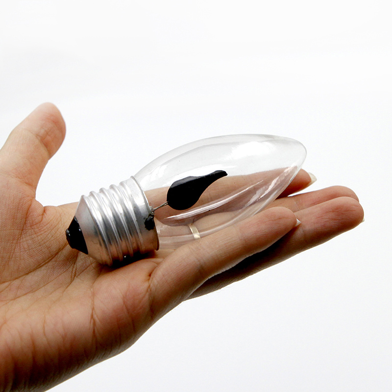 Bóng Đèn Nến Led Edison Bóng Đèn Hiệu Ứng Ngọn Lửa LED E14 E27 3W AC220V Nhà Để Trang Trí Chiếu Sáng Bóng Đèn Nến/Đèn Ngọn Lửa Nhấp Nháy Tiệc Tùng Mô Phỏng