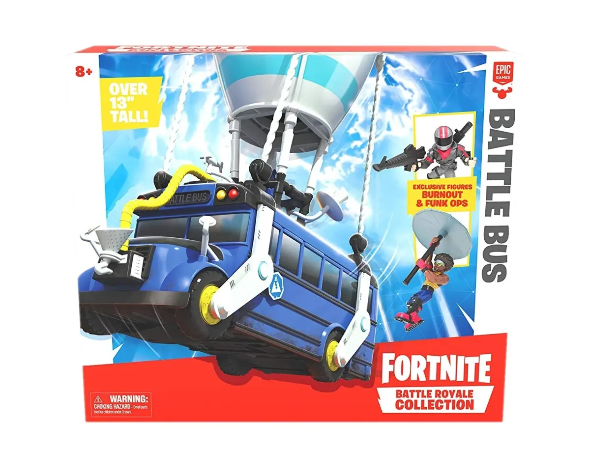 fortnite lego battle bus