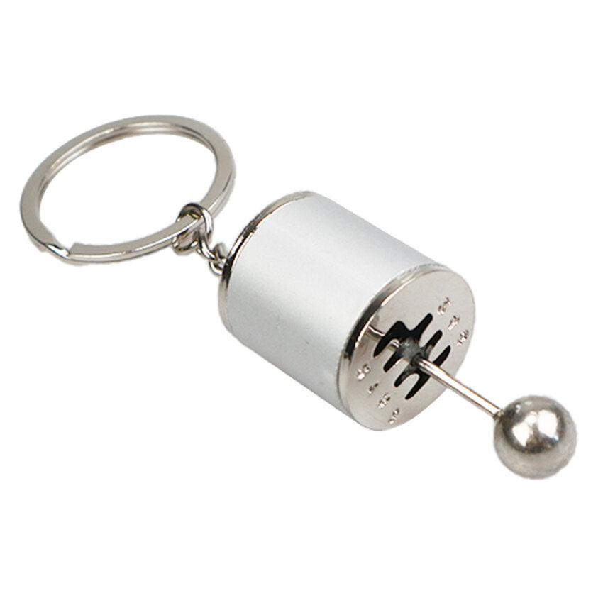 Creative car 6 Speed Gearbox Gear head Keychain Manual Transmission