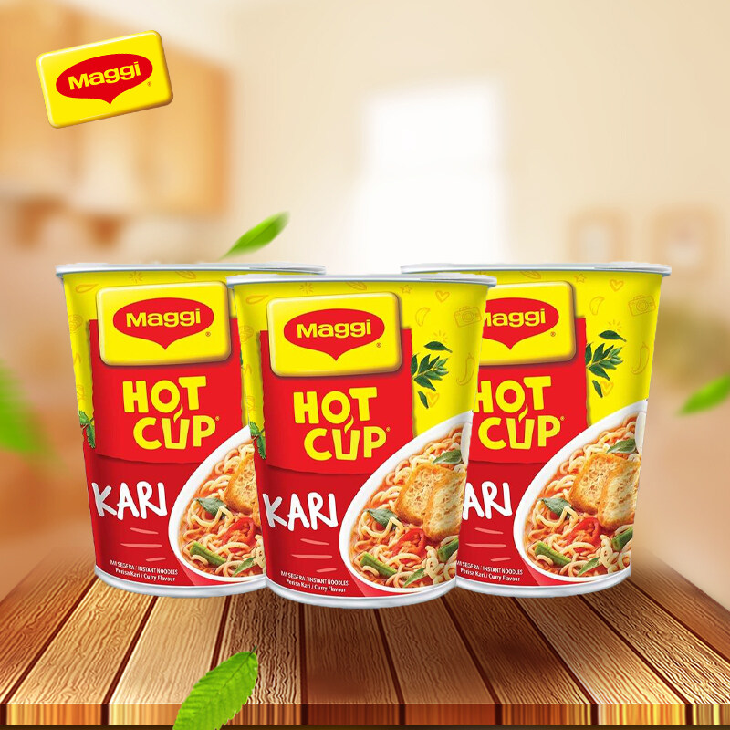 MAGGI Hot Cup Noodle Curry 58g | Lazada