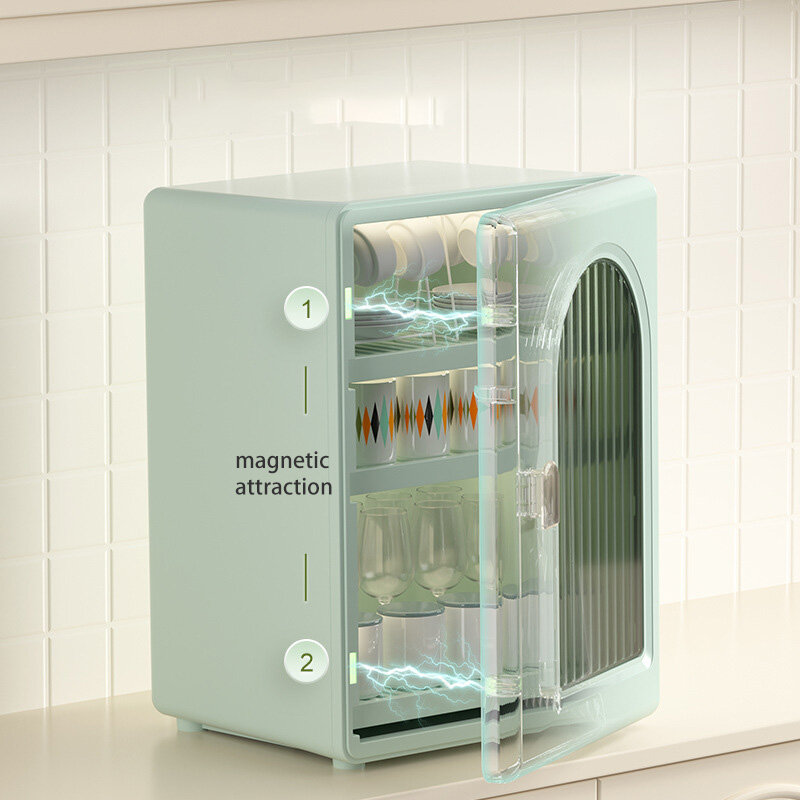 INS Wind Dust Proof Household Cup Holder Storage Shelf Glass Multi layer Desktop Wine Cup Water Cup Storage Shelf