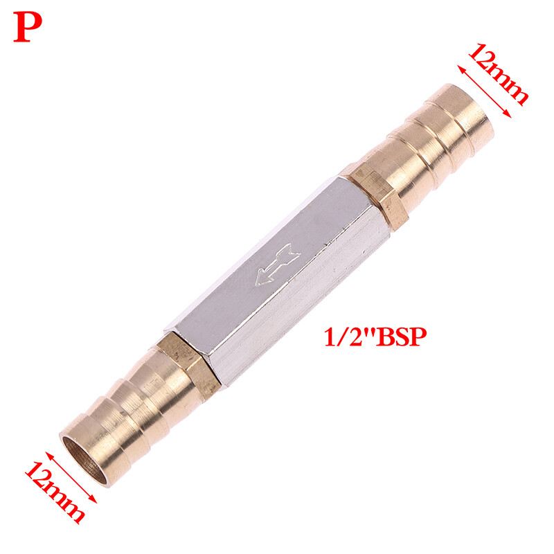 Refreshing Pneumatic Check Valve OD Hose One Way Valve Air Compressor