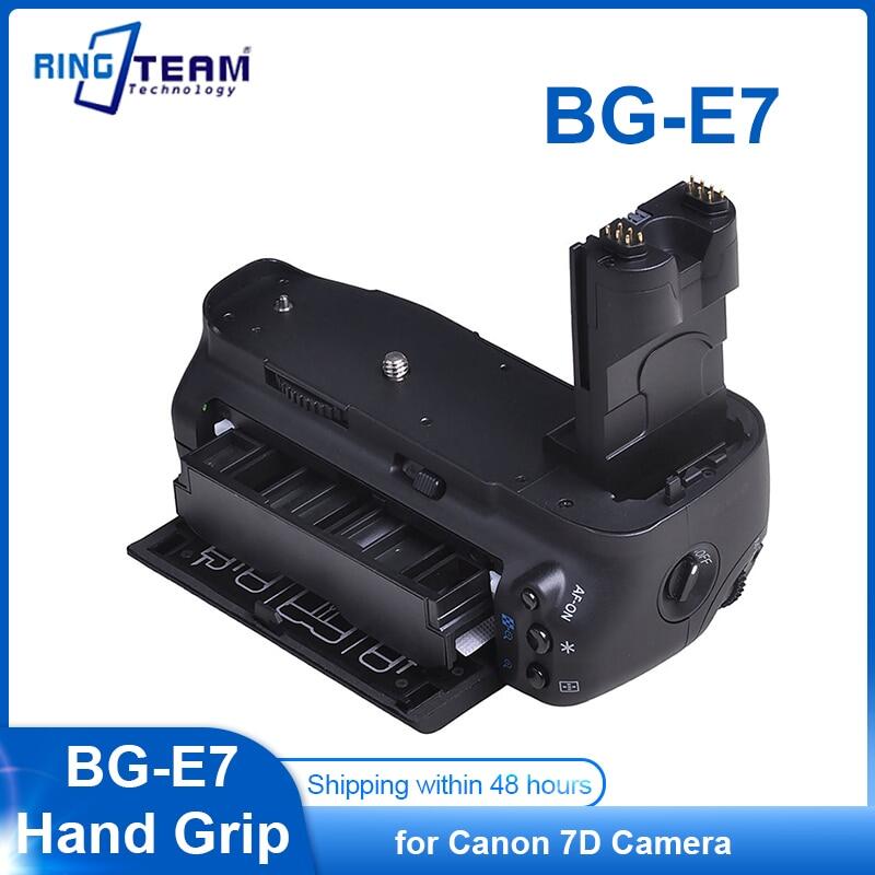 Vertical Battery Grip BG-E7 For Canon EOS 7D Digital SLR Camera As BG-E7 Battery Grip Work With LP-E6 Or 6X AA-Size