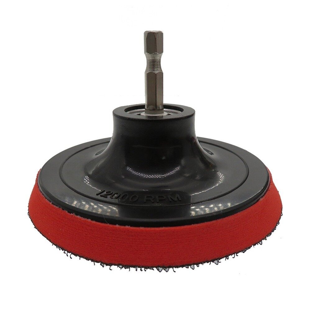 M10 Car Polisher Buffing Sanding Angle Grinder Hook Loop Backing Pad Discs
