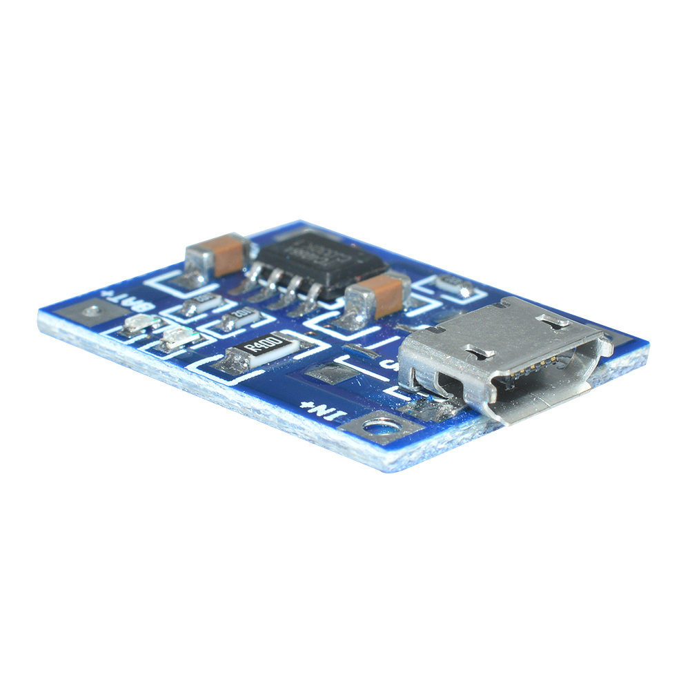 10PCS 5V 1A TP4056 Micro USB Charger 18650 Interface Lithium Battery Charging Board DIY Charger Module