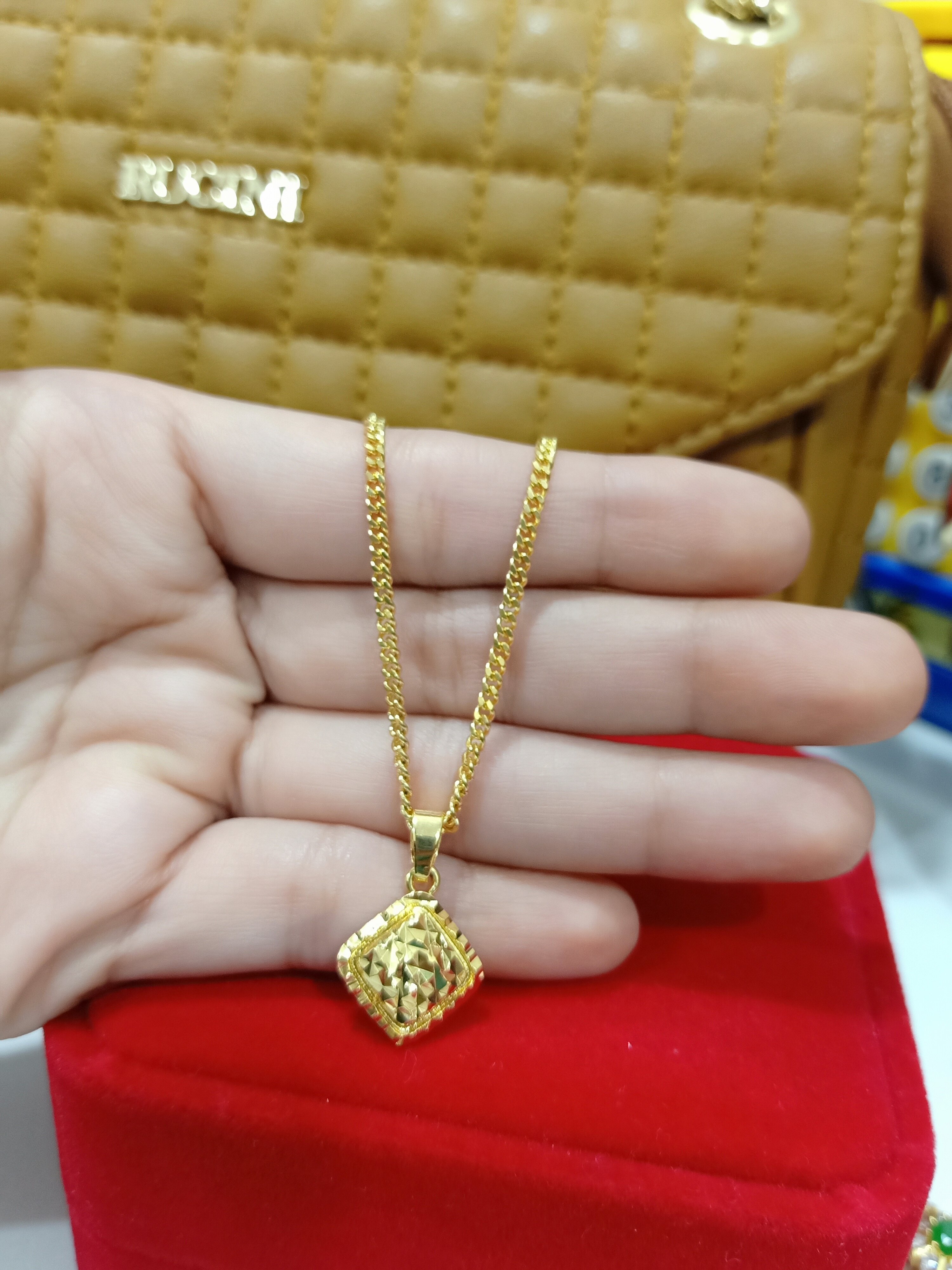 SET RL & LOKET EMAS SUASA 18K / 375 | Lazada