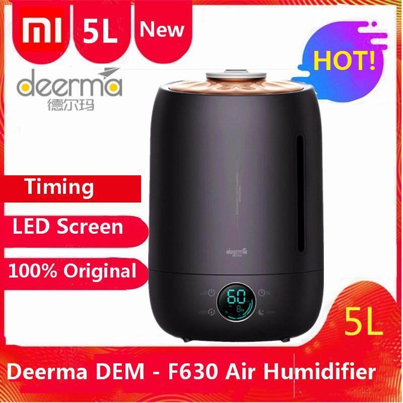 Original Xiao mi Mijia Deerma DEM - F500/DEM - F630 Air Humidifier 5L Large Capacity Quiet Aroma Ultrasonic Fog Creator Singapore