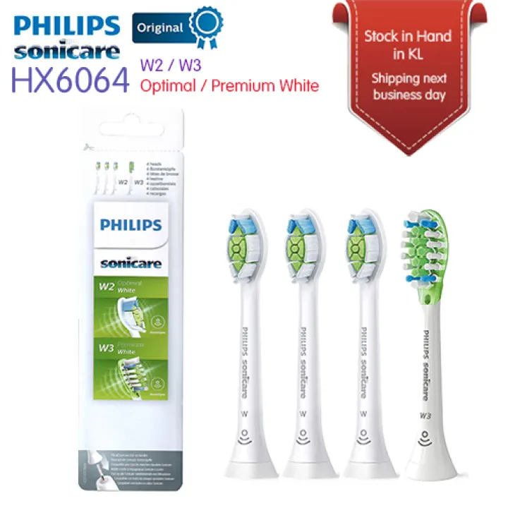 sonicare premium white brush heads