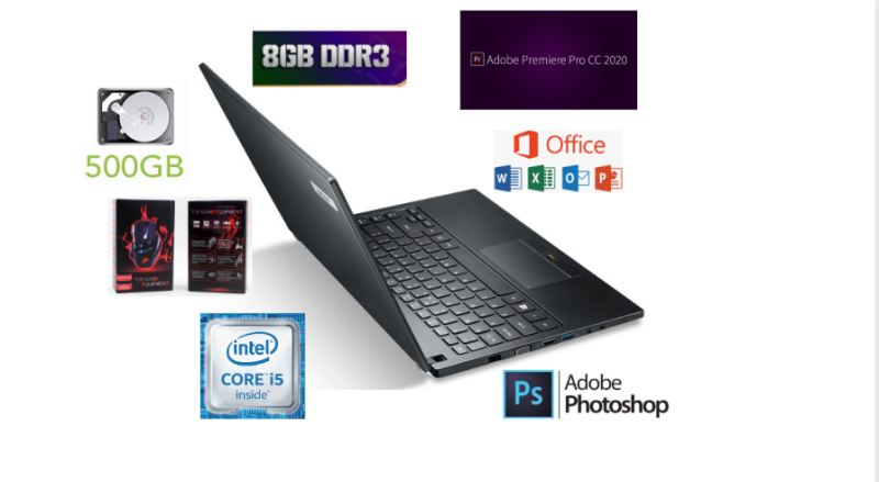 Acer i5 5th generation ultra slim laptop with back light keyboard Malaysia