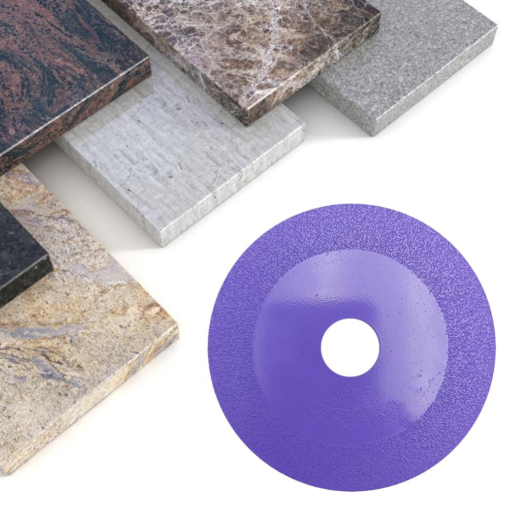 【Top quality】Glass Cutting Disc Diamond 20mm Inner Hole Polishing Grinding Saw Blade Sharp Brazing Grinding Disc for Glass Tile Jade