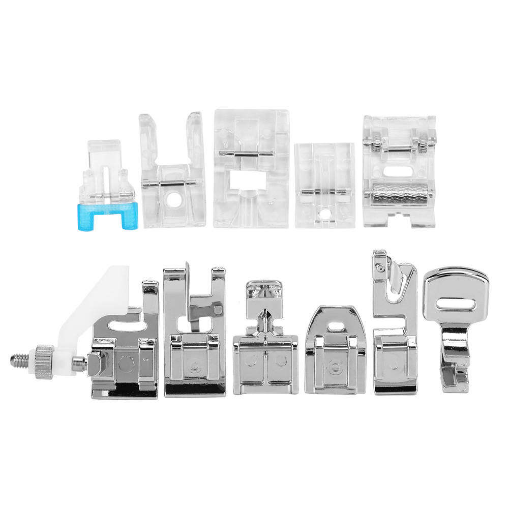 11Pcs/Set Multifunction Household Sewing Machine Presser Foot Tool Kit Accessory