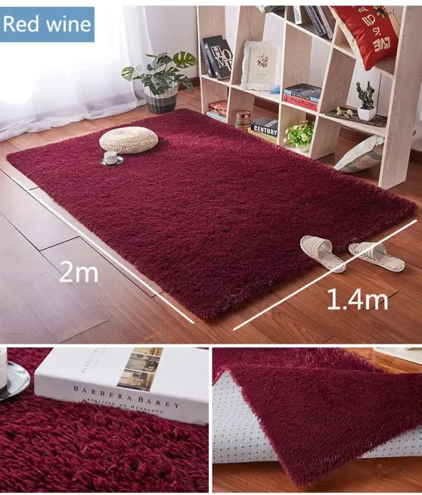 1 4 X 2m Fluffy Fashion Modern Floor Area Rug Carpet Mat Non Slip