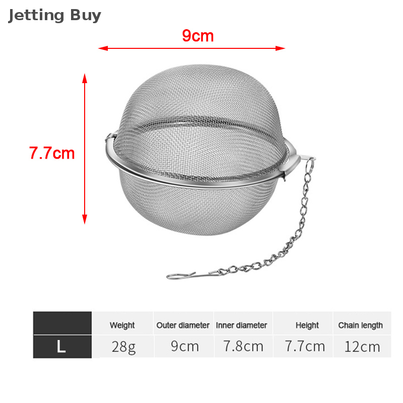 Flash Sale Stainless Tea Infuser Sphere Locking Spice Tea Ball Strainer MeshTea Filter Tool