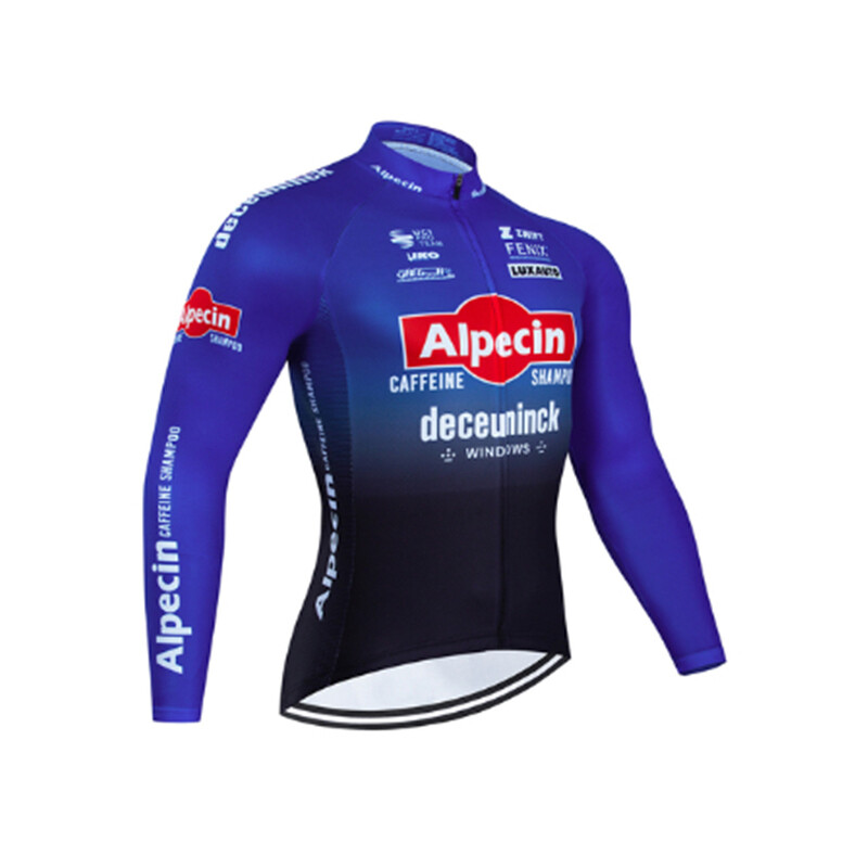 France Pro Team Cycling Jersey 2023 Summer Men's Long Sleeve Breathable Mountain Bike Cycling Clothing Quick Dry Bicycle Cycling Shirts